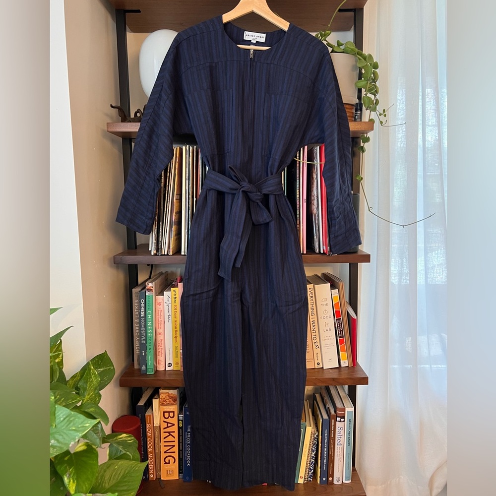 Apiece Apart - Mars Jumpsuit - Winter Stripes - XS